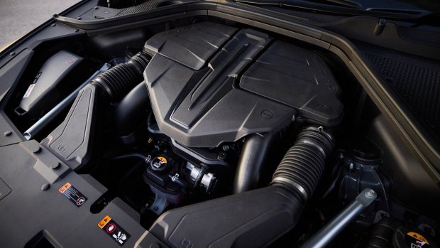 2025 Genesis GV80 3.5-litre turbo petrol V6 engine bay shot