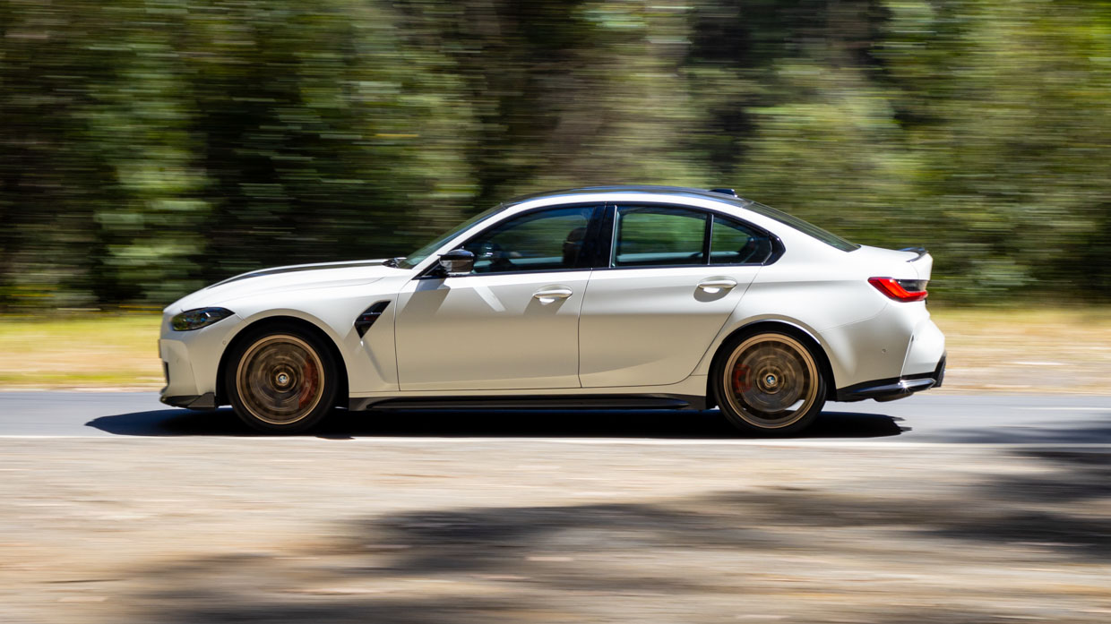 BMW M3 CS 2024 driving side