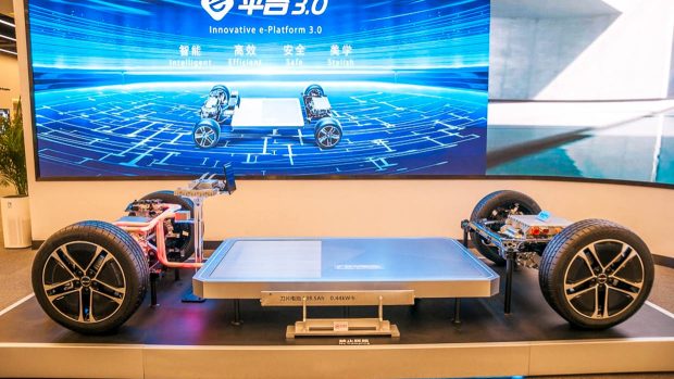 BYD E-Platform 3.0 battery layout pic 2. Credit: Car News China