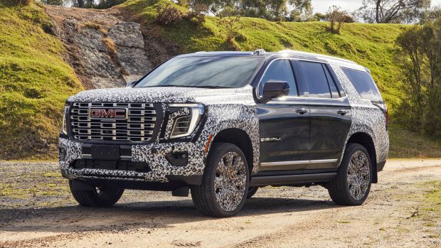 GMC Yukon Denali Australia development car