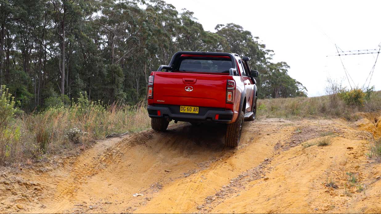 GWM Ute Cannon XSR 2024 off road 2