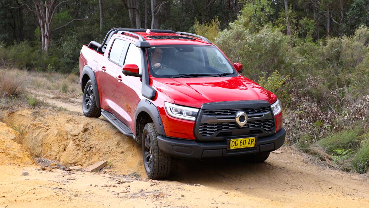 GWM Ute Cannon XSR 2024 off road 3