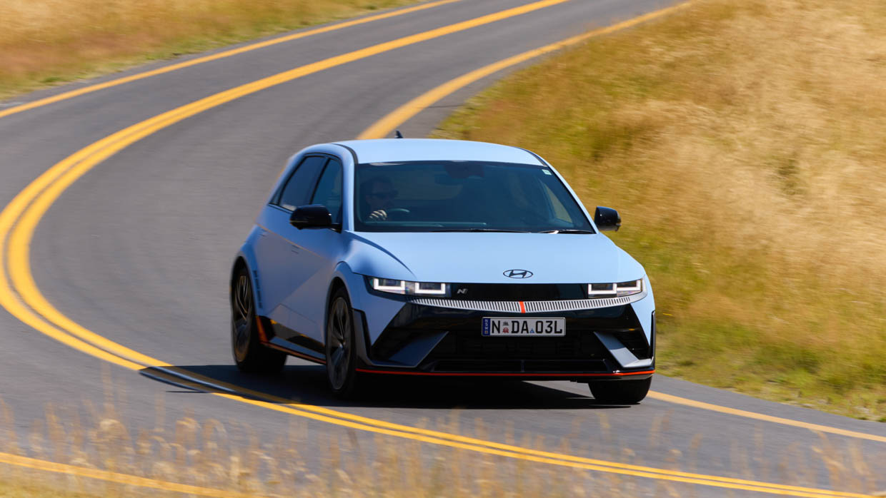 2024 Hyundai Ioniq 5 N driving shot