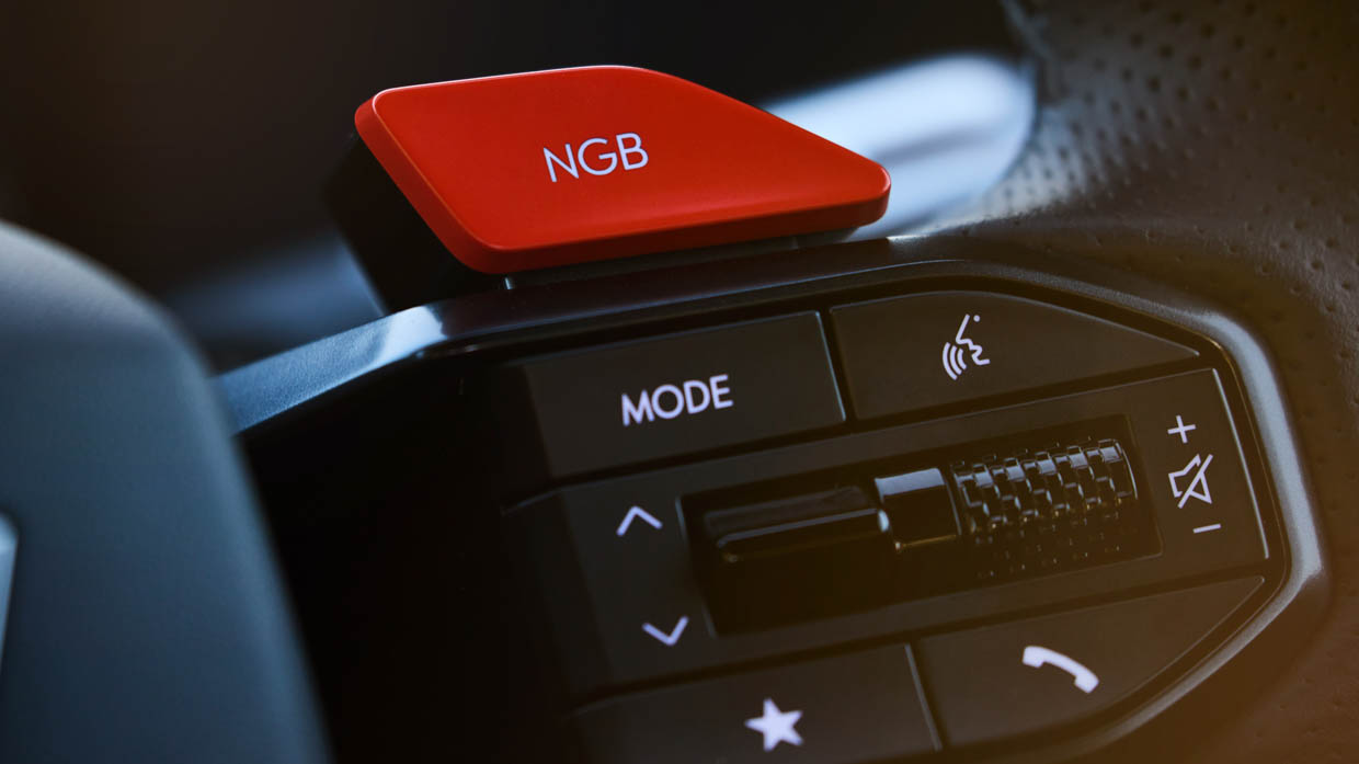 2024 Hyundai Ioniq 5 N N Grin Boost button steering wheel