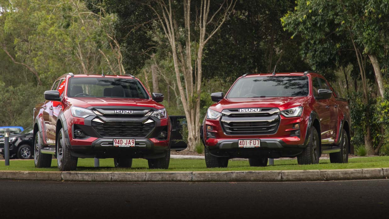 Isuzu D-Max 2024 new vs old