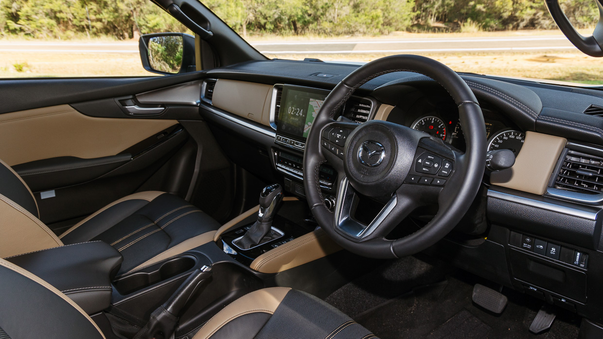 Mazda BT-50 SP Pro Enhancement pack 2024 interior