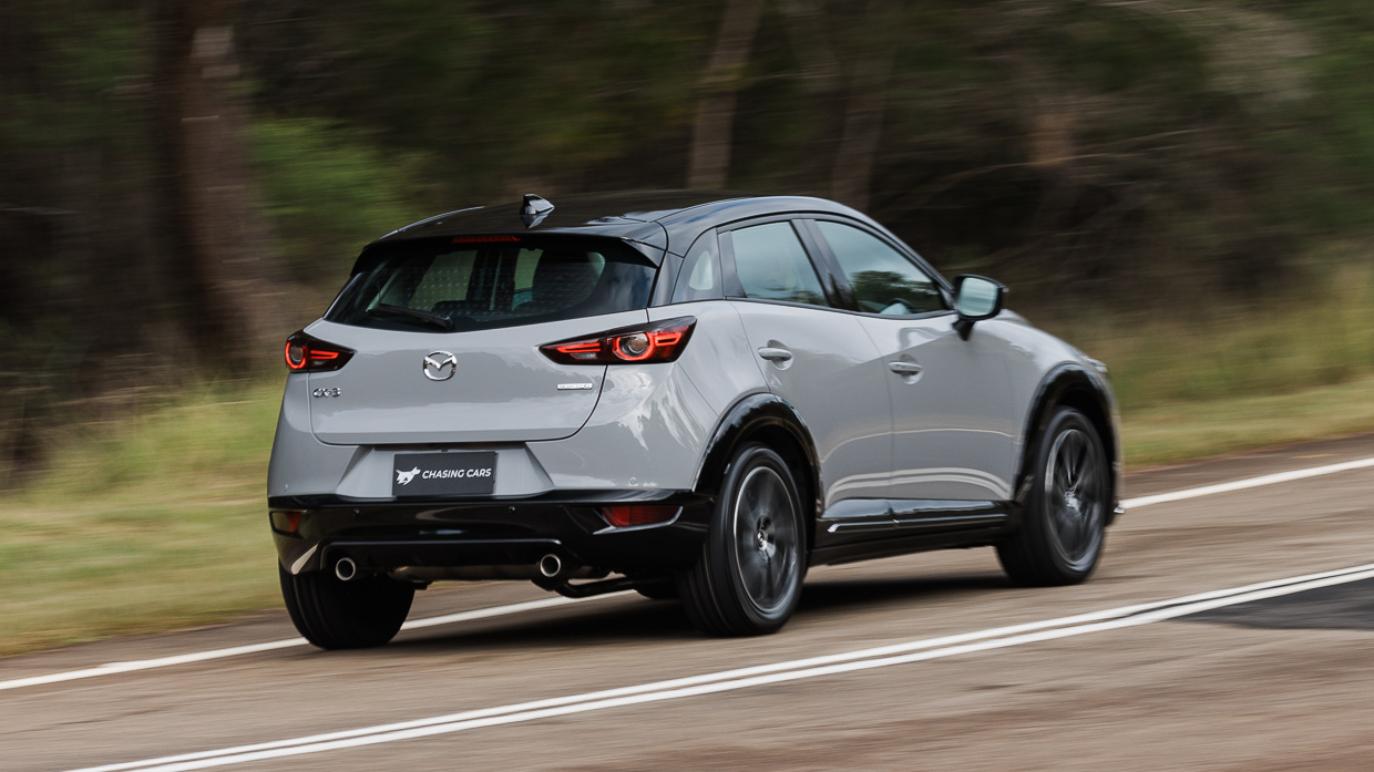 Mazda CX-3 Touring SP 2024 driving rear 3