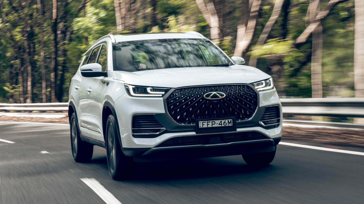 Chery Tiggo 8 Pro Max 2024 driving front