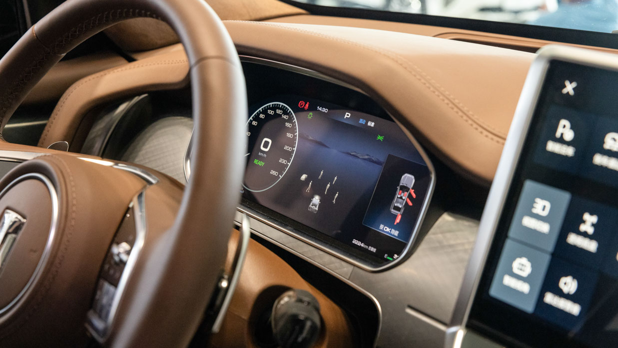 GWM Tank 700 2024 digital dash