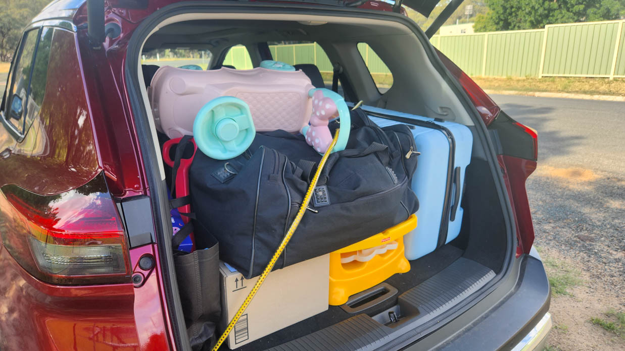 Nissan X-Trail Ti E-Power LT 2023 boot loaded