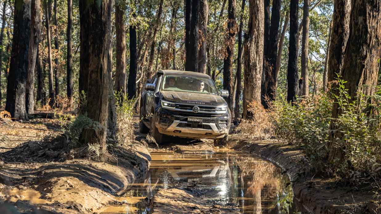 Volkswagen Amarok lifted 2024 off-road