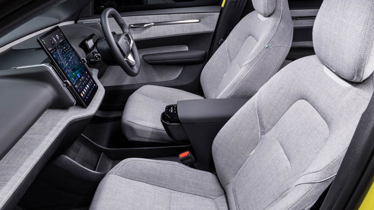 2024 Volvo EX30 interior front seats