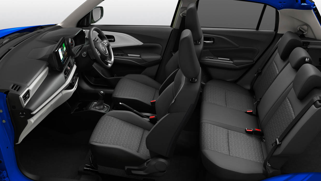 2024 Suzuki Swift hybrid interior wide shot