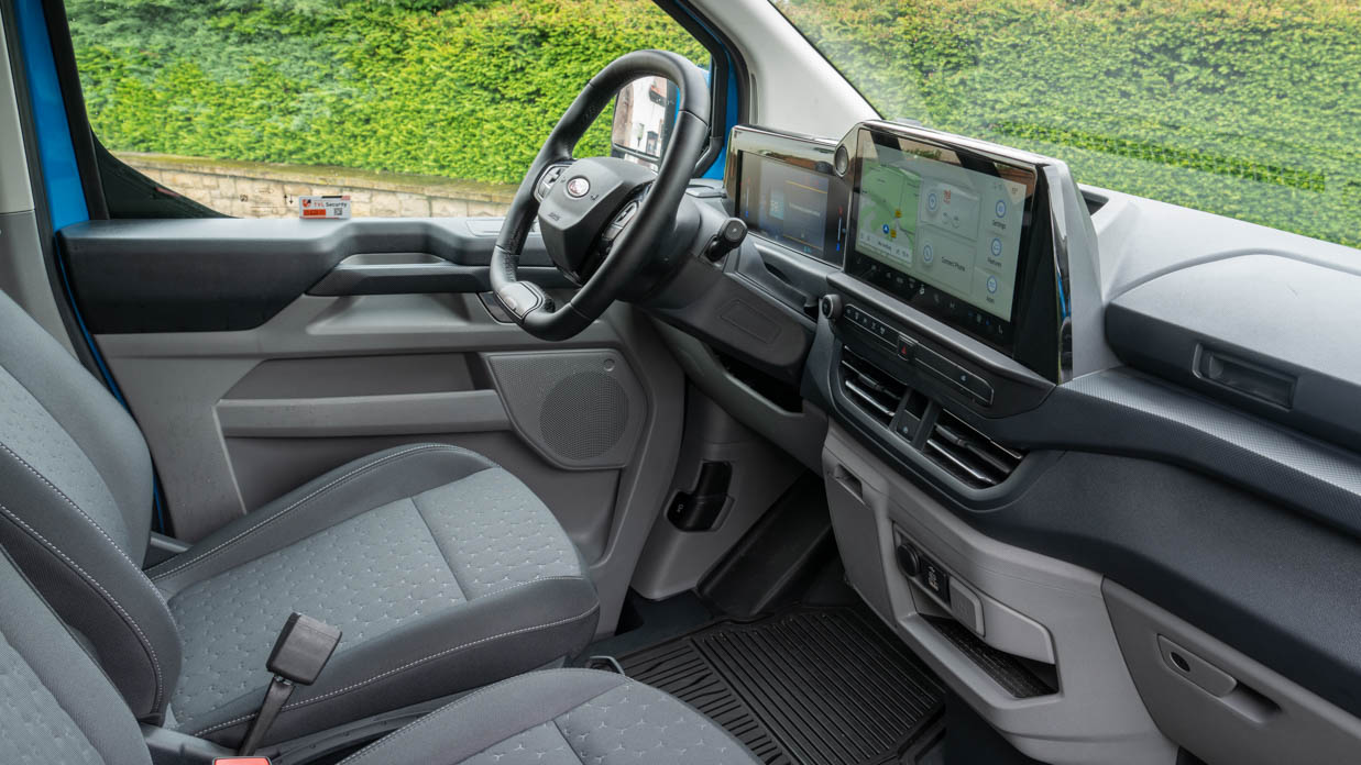 Ford E-Transit Custom 2024 interior dash