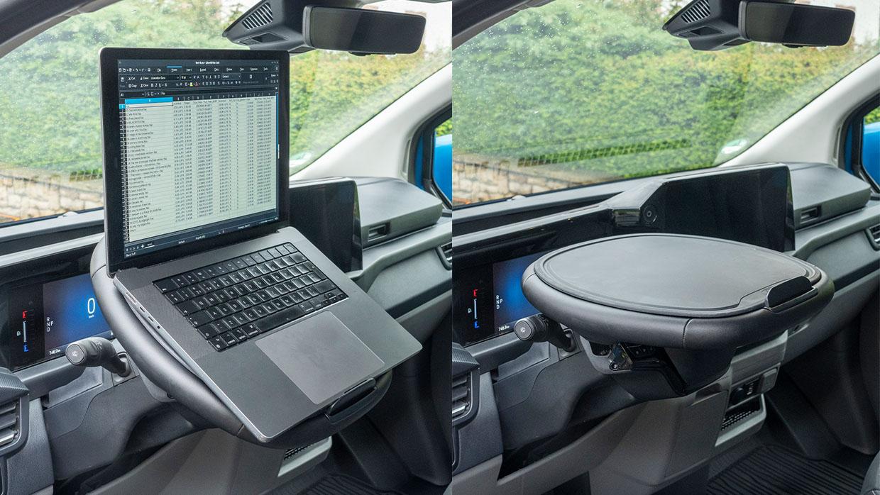 Ford E-Transit Custom 2024 tray