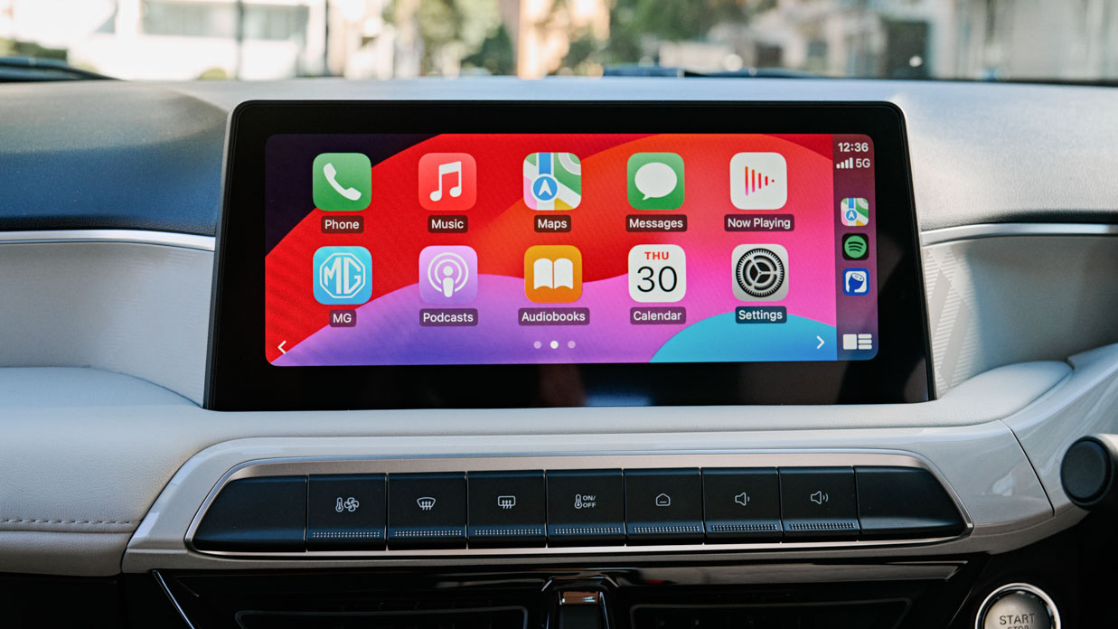 MG3 2024 360 touchscreen