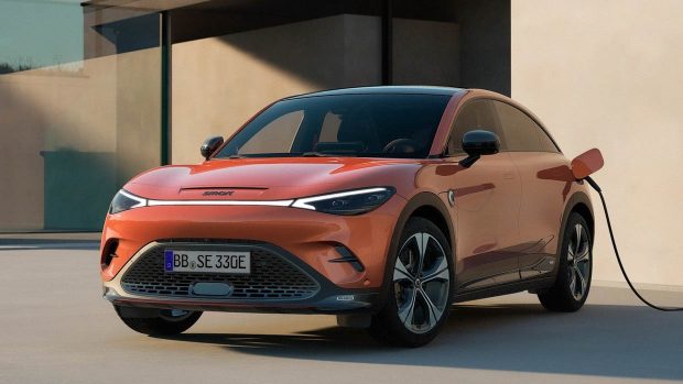 2023 Smart #3 electric SUV front 3/4 static