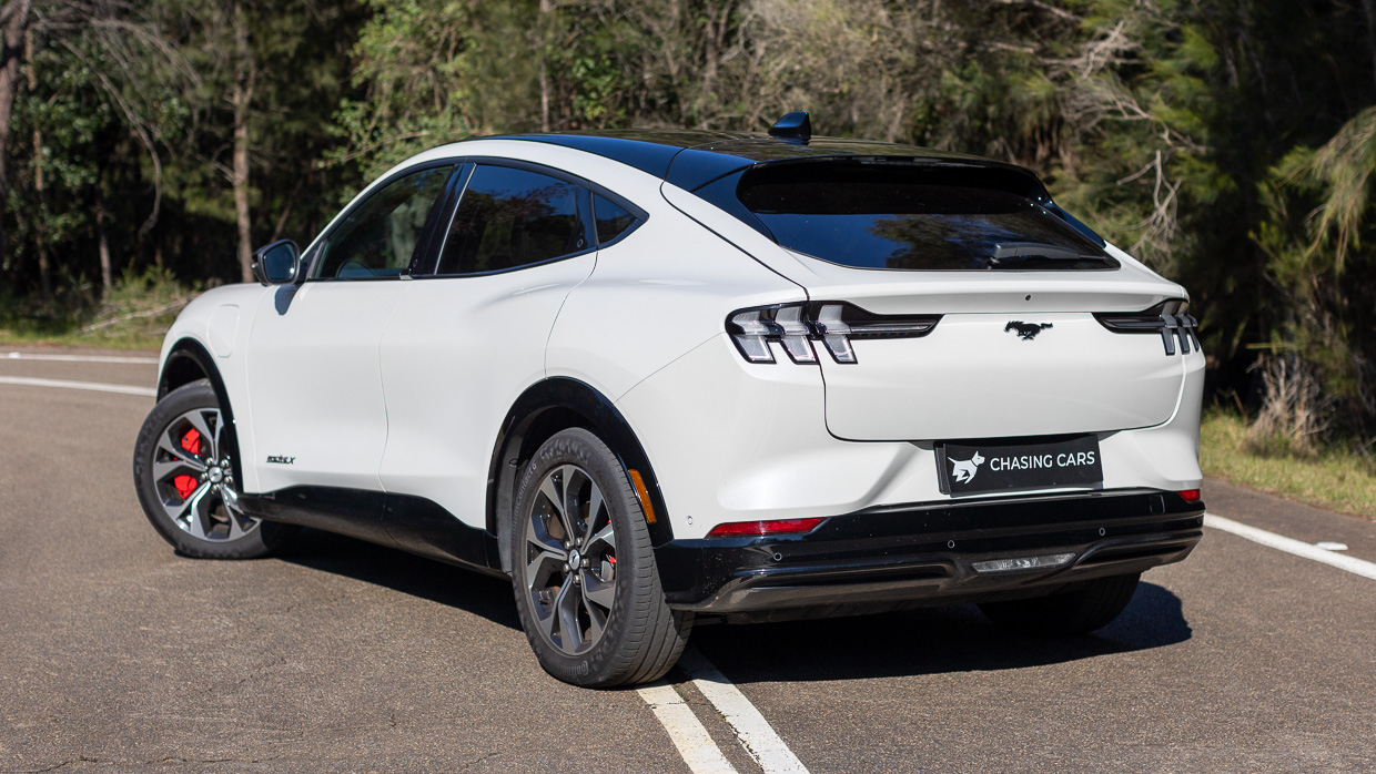 Ford Mustang Mach-E Premium 2024 rear 3/4