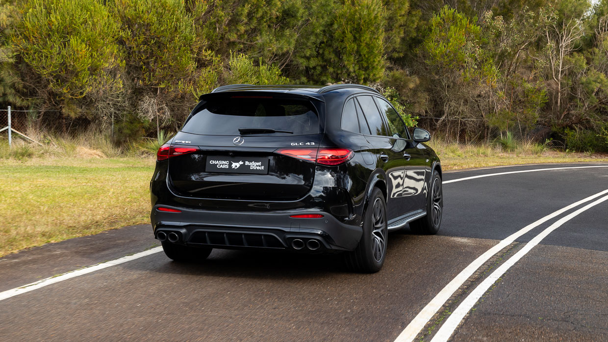 Mercedes-AMG GLC43 2024 driving C2C rear 4