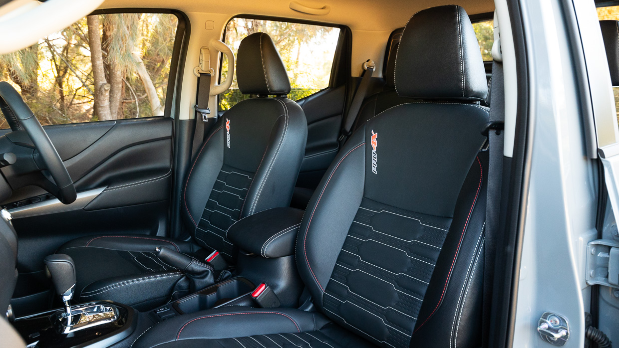 Nissan Navara Pro-4X 2024 interior front seat