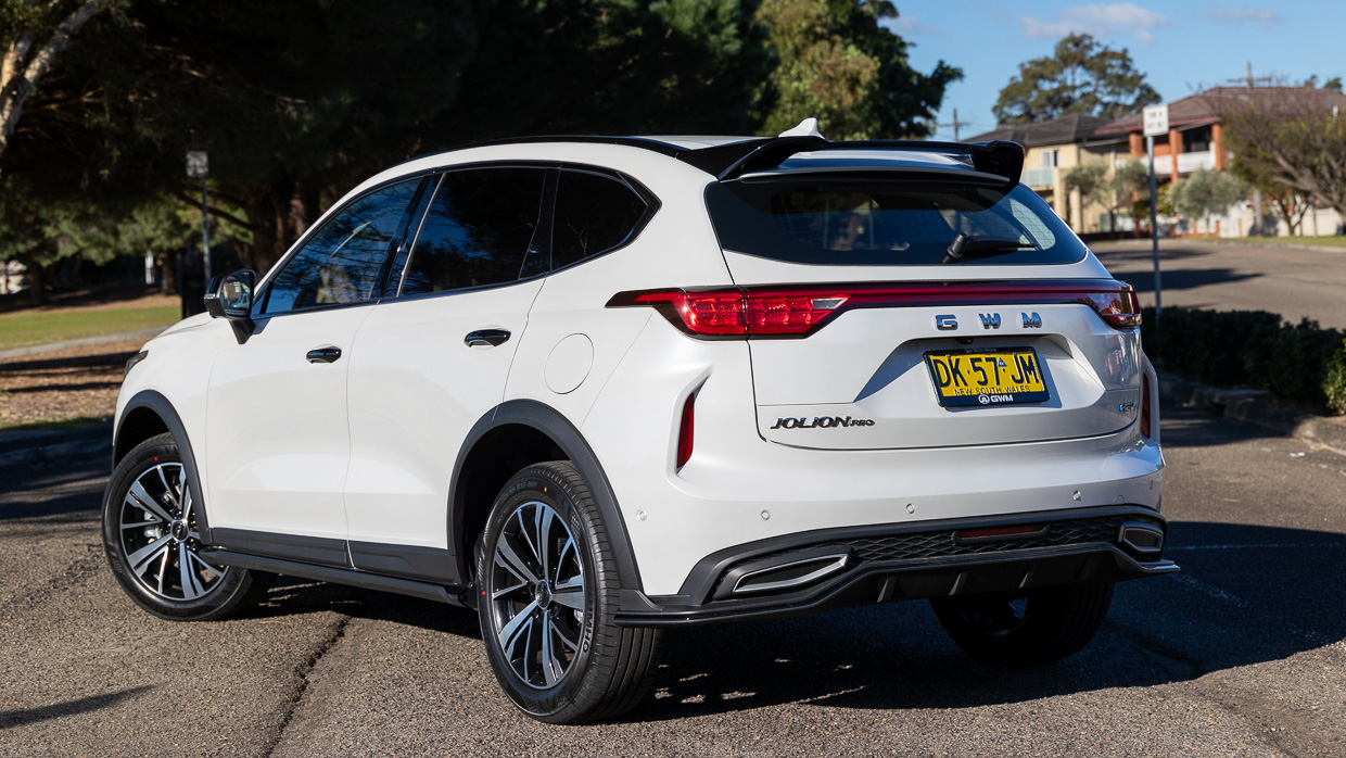 2024 Haval Jolion Hybrid rear 3/4 static