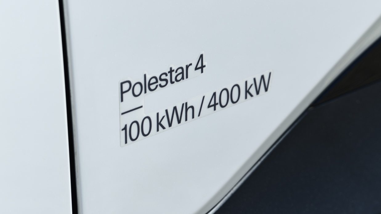 Polestar 4 2024 decal