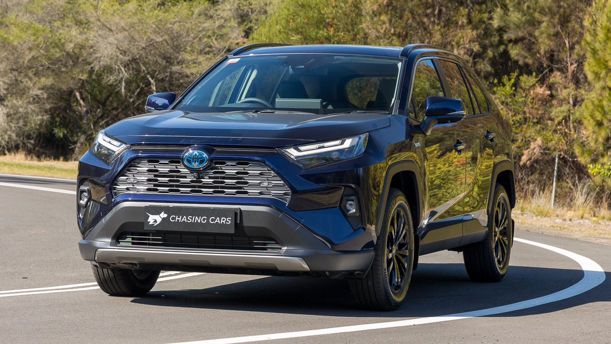 2024 Toyota RAV4 Cruiser Hybrid static entrance angle shot