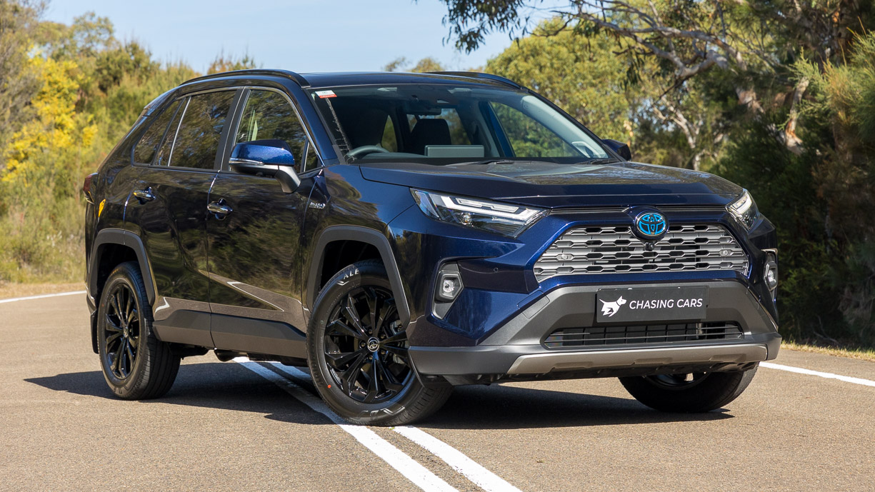 2024 Toyota RAV4 Cruiser Hybrid static front 3/4 exterior