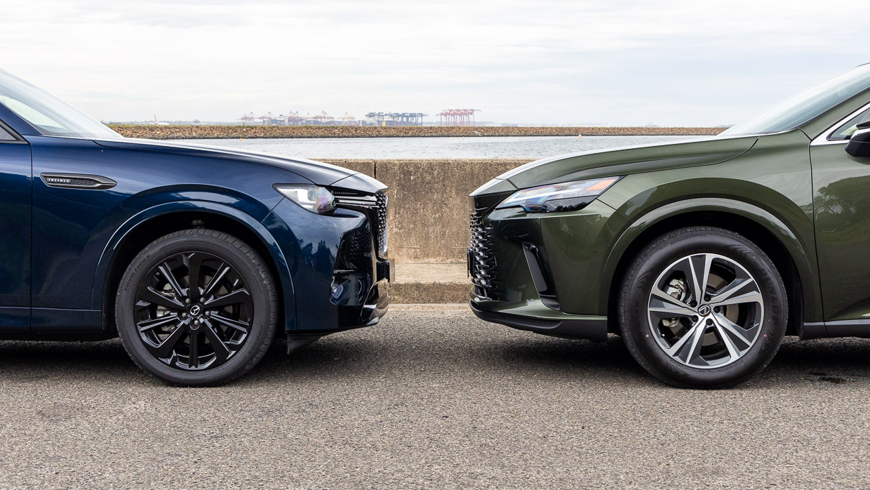 Mazda CX-60 + Lexus RX 350h 2024 long term 11