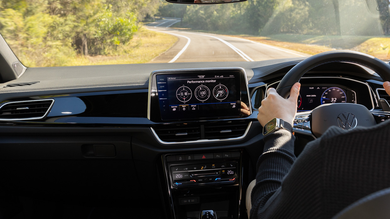 Volkswagen T-Roc R 2024 driving interior 2