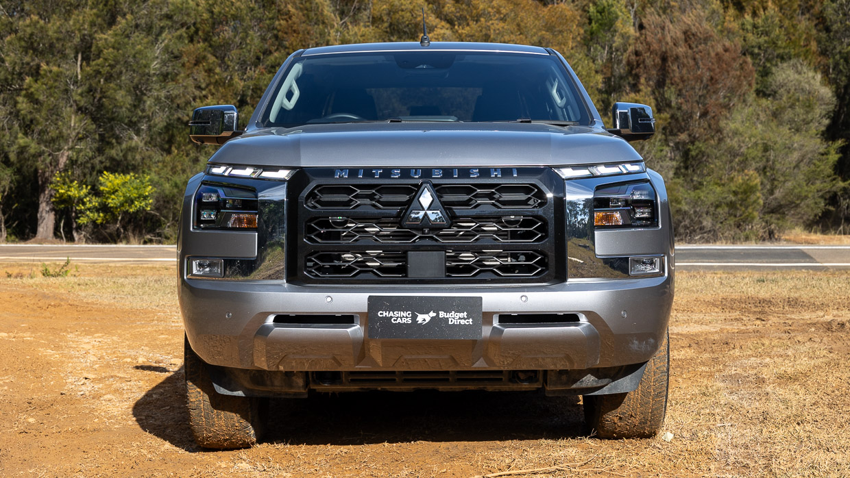 2024 Mitsubishi Triton GLS front end angle