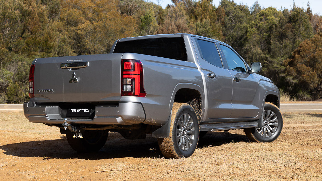 2024 Mitsubishi Triton GLS rear 3/4 static shot