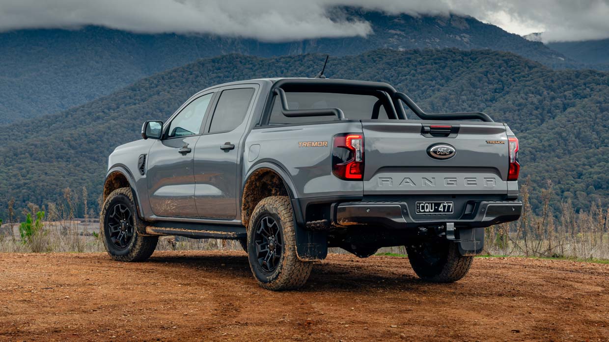 Ford Ranger Tremor 2024 rear 3/4