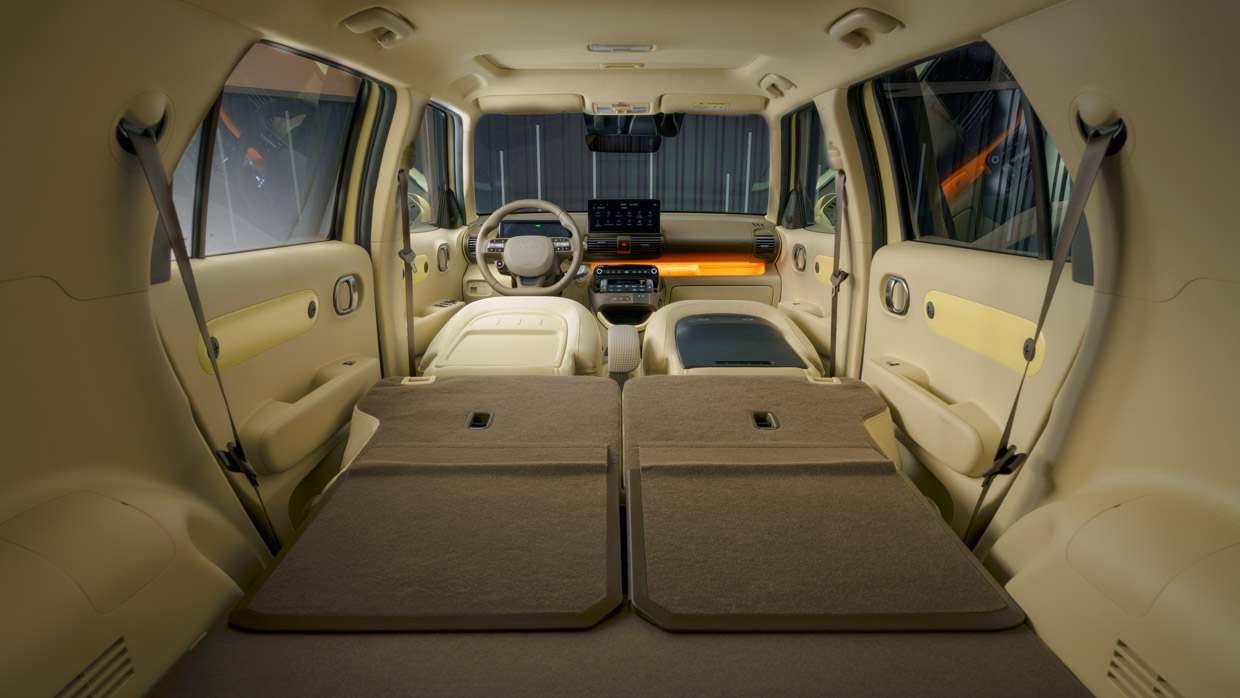 Hyundai Inster 2025 interior boot