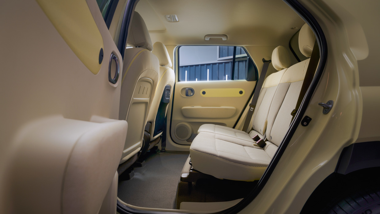 Hyundai Inster 2025 interior back seat