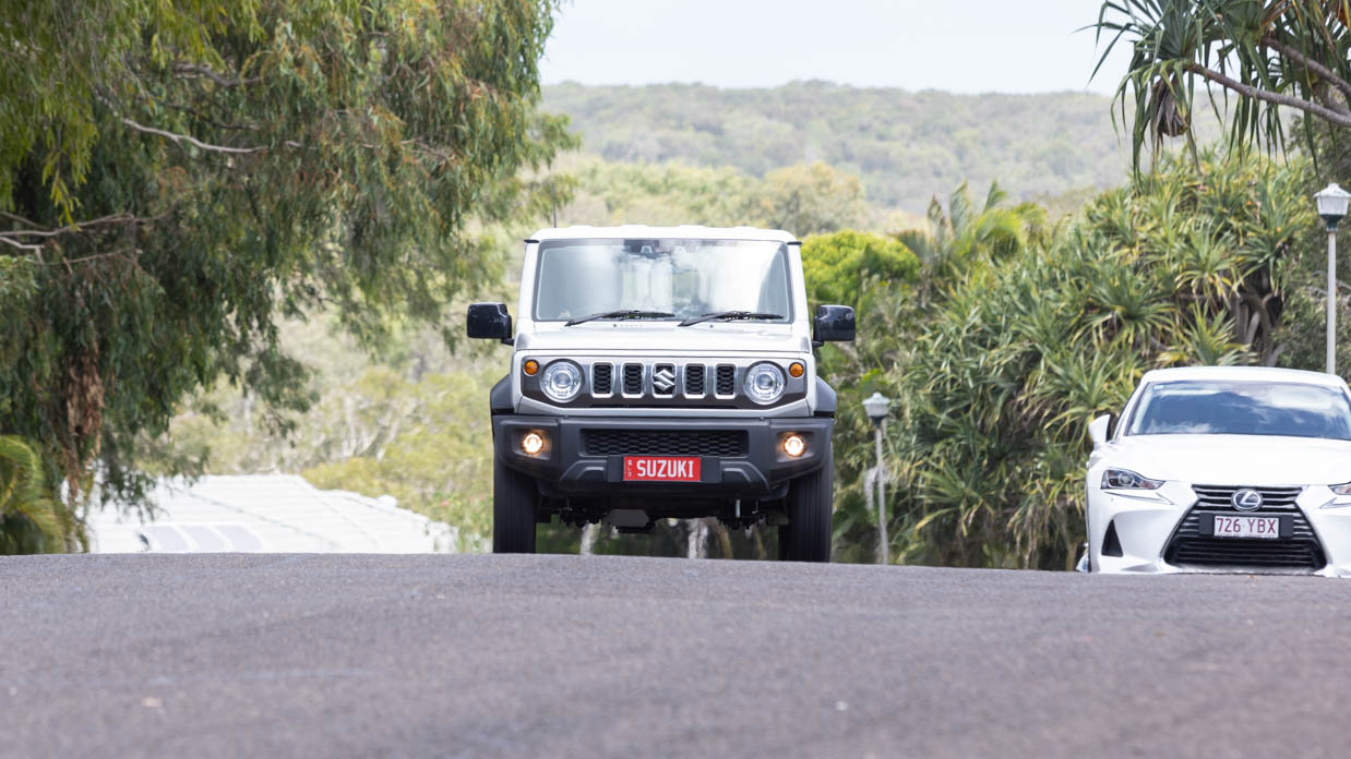 Suzuki Jimny XL 2024 driving street front