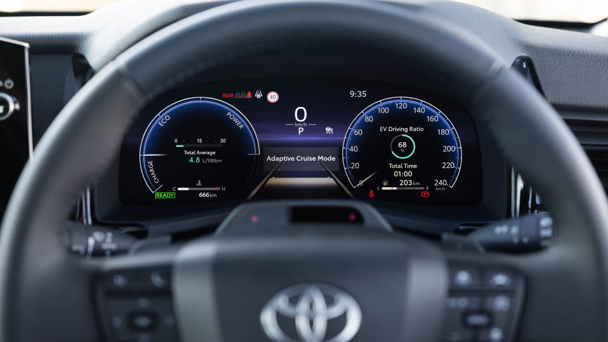 2024 Toyota Camry SL instrument cluster