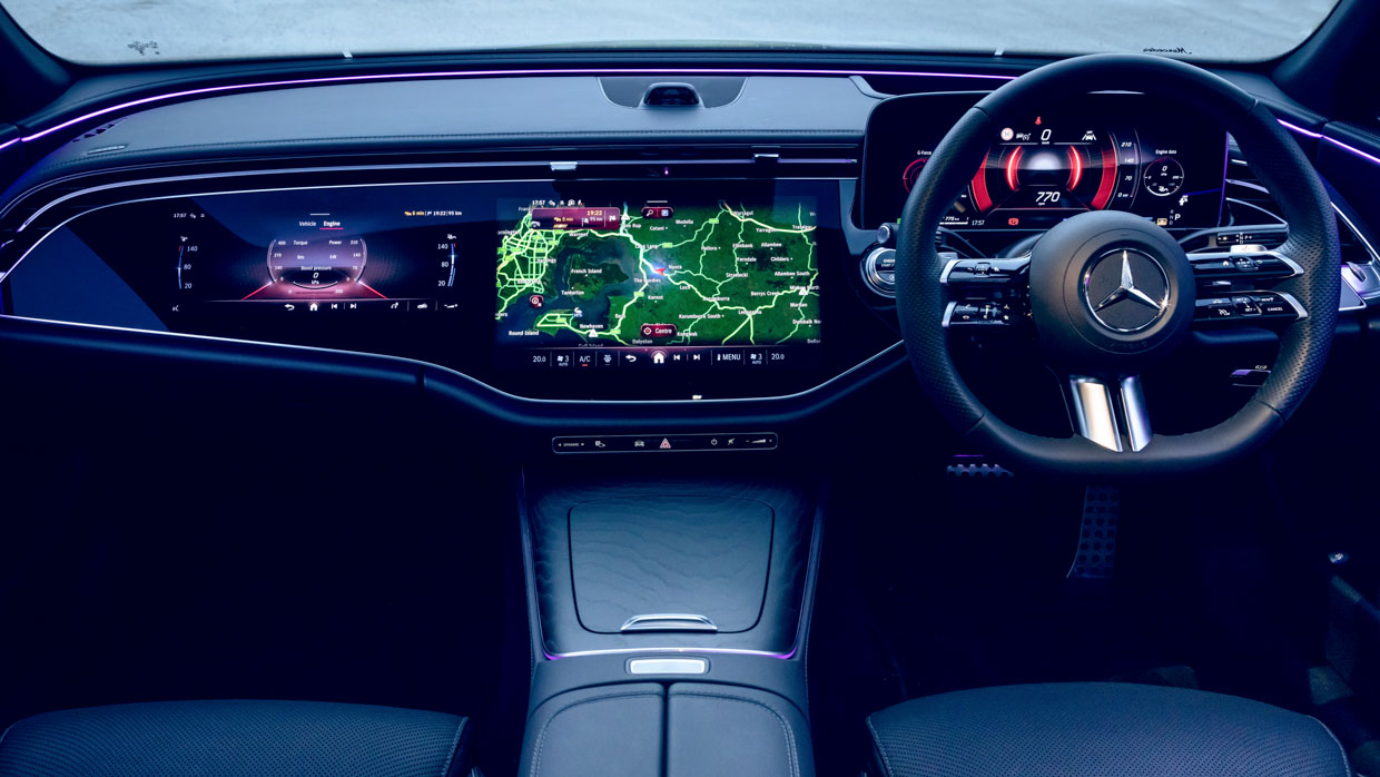 Mercedes-Benz E300 2024 interior 2