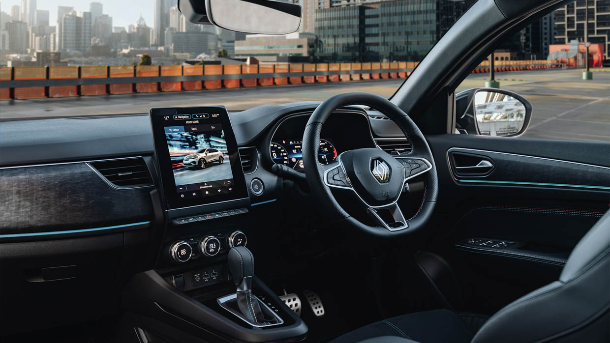 2024 Renault Arkana Esprit Alpine interior wide shot 2