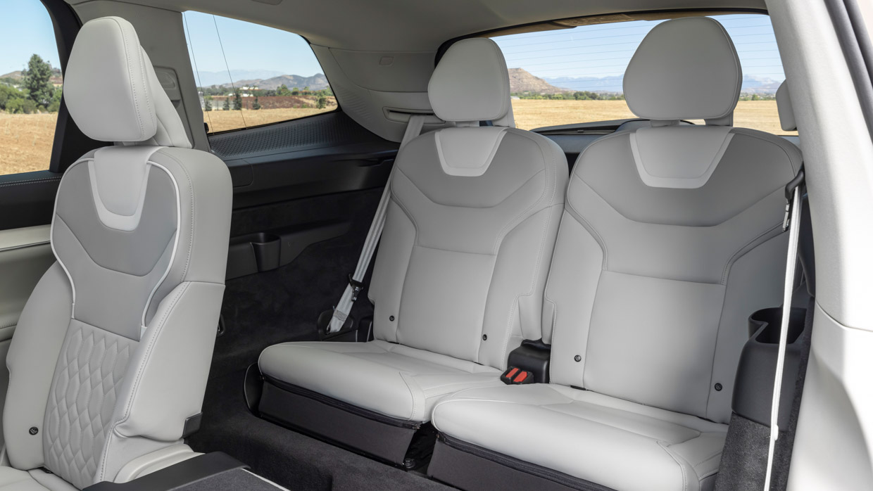 Volvo EX90 2024 interior third row