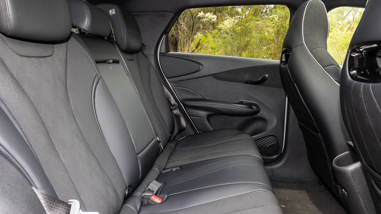 2024 BYD Dolphin Premium interior second row shot wide