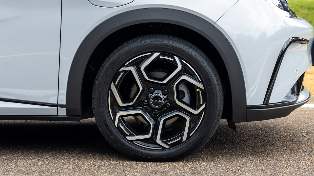 2024 BYD Dolphin Premium alloy wheel design side shot