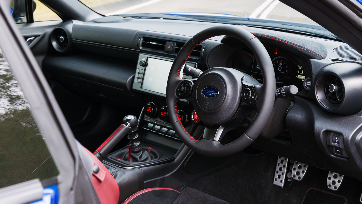 Subaru BRZ tS 2024 interior