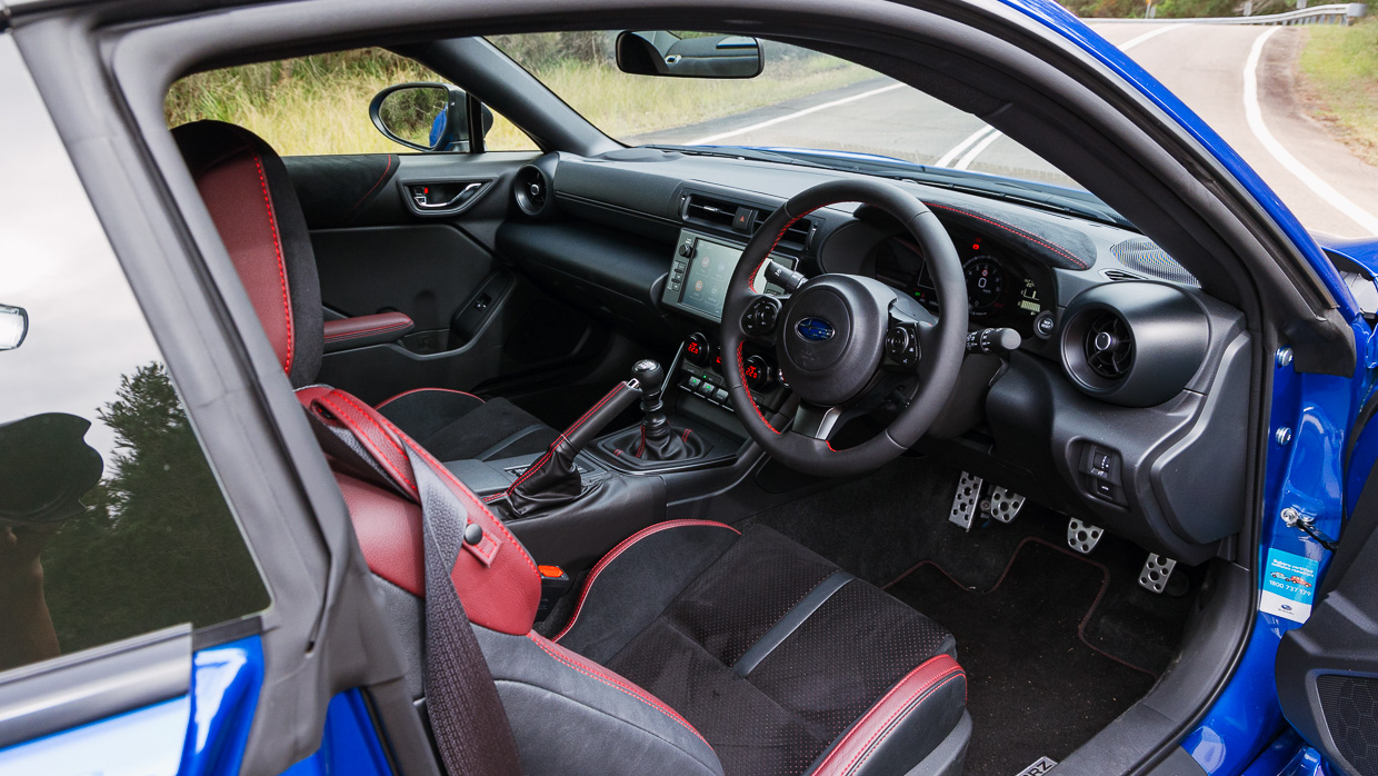 Subaru BRZ tS 2024 interior front seats 2