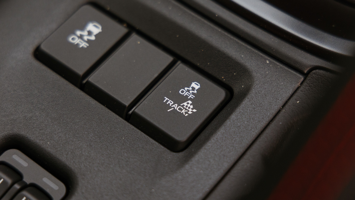 Subaru BRZ tS 2024 interior buttons