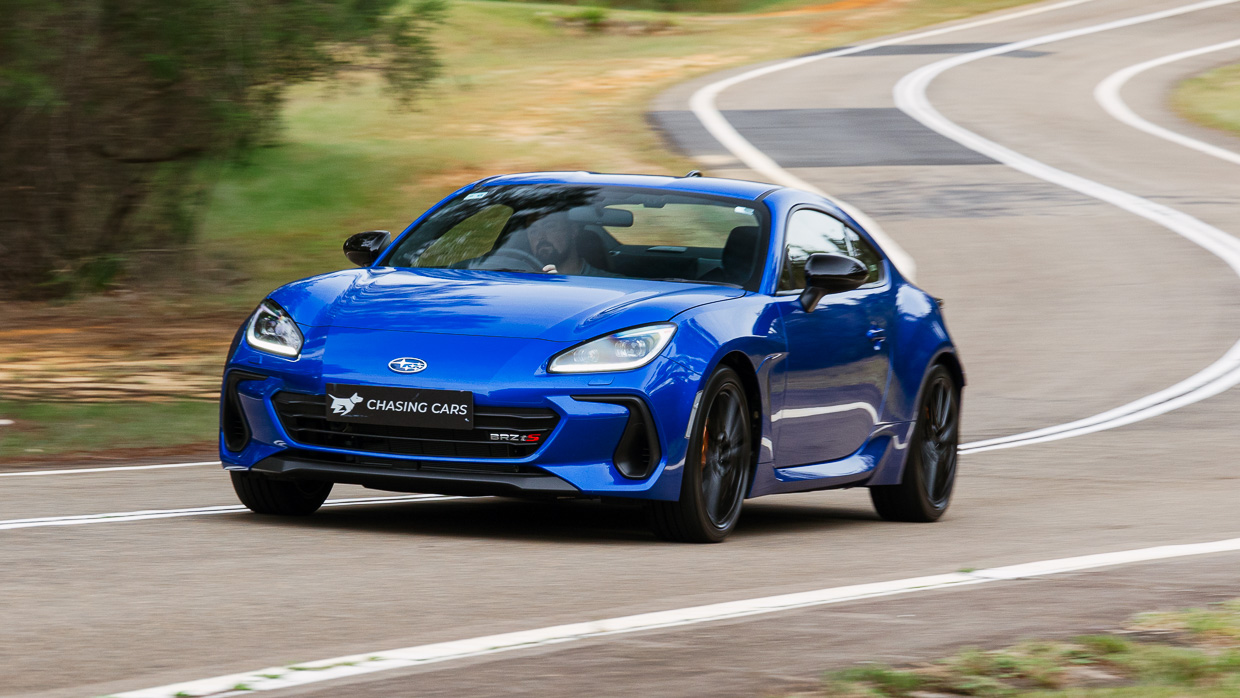 Subaru BRZ tS 2024 driving front 8