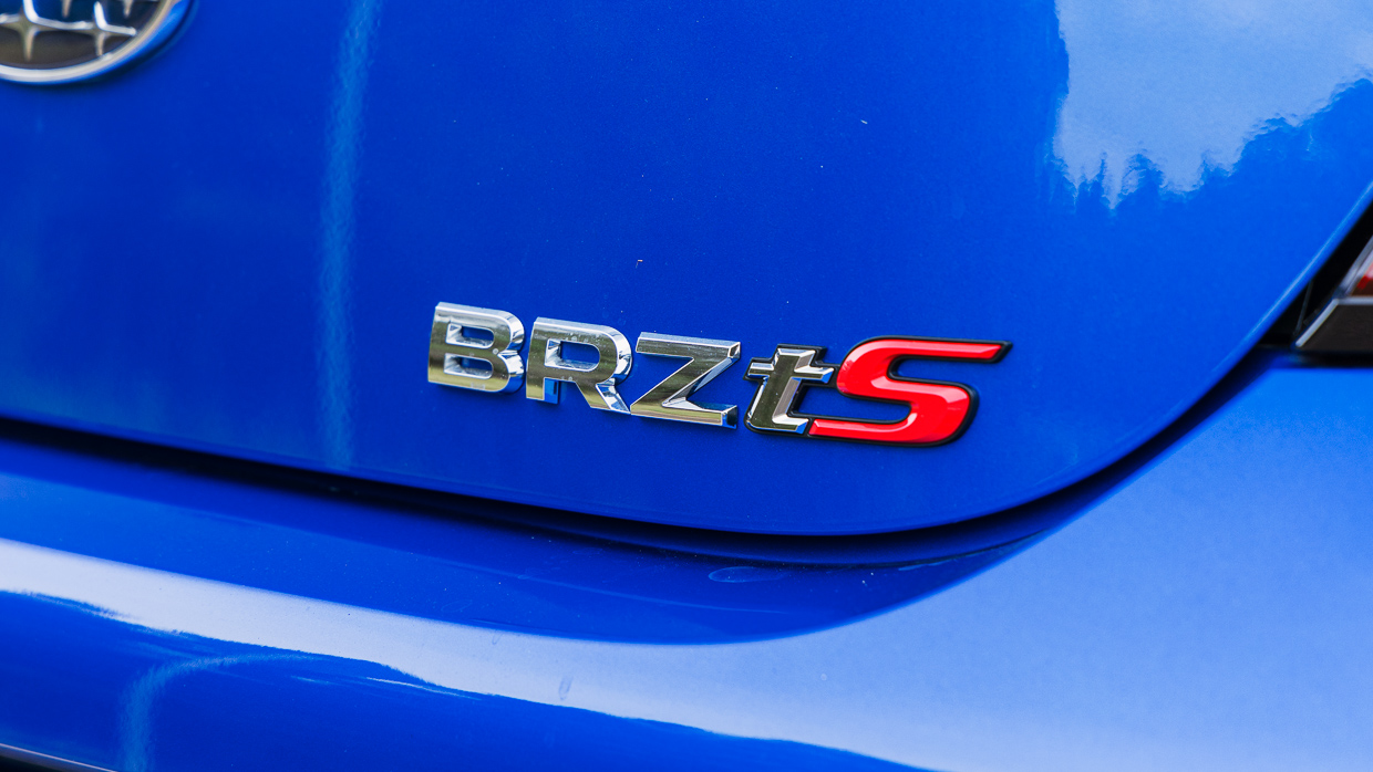 Subaru BRZ tS 2024 badge