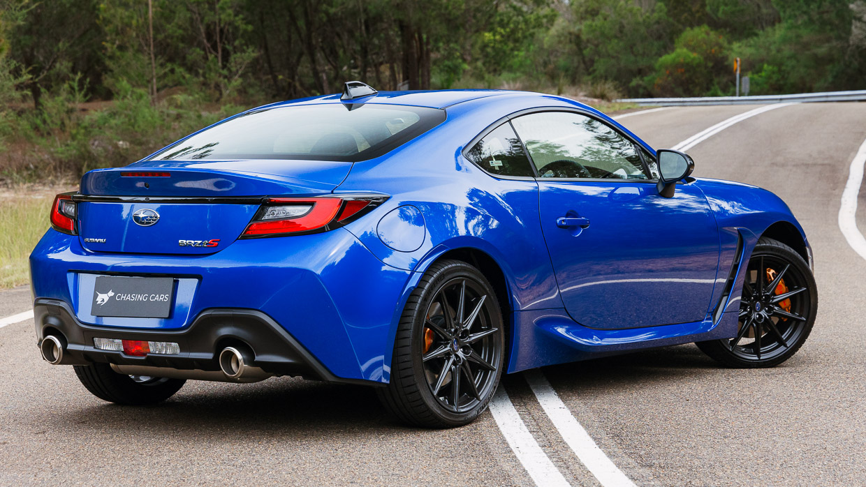 Subaru BRZ tS 2024 rear 3/4
