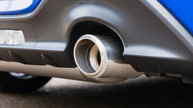 Subaru BRZ tS 2024 exhaust