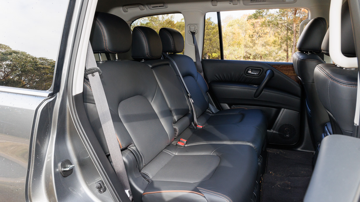 2024 Nissan Patrol Ti-L interior second row seats